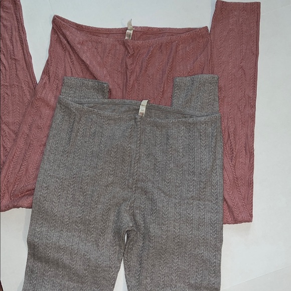 Free people set Lounge Leggings bundle - Picture 6 of 6